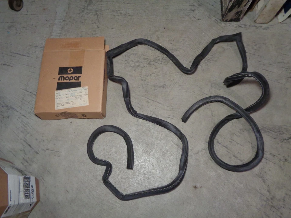 Nuevo de Lote Antiguo Mopar 1963-71 Dodge A-100 Puerta de Carga Derecha Tira de Clima Foto 1 de 1