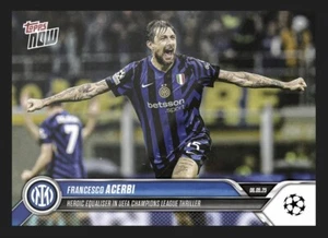 2024/2025 TOPPS NOW UCL ⭐ FRANCESCO ACERBI ⭐ FC INTER ☄️ N. 152 (PREVENDITA) - Foto 1 di 2