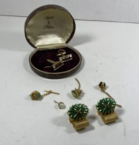 Vintage Styled by Bliss Cuff links And Men’s Accessories With Original Baox - Picture 1 of 5