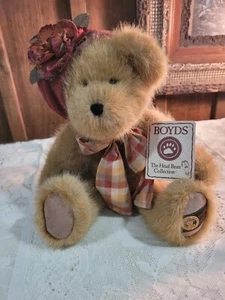 Vtg Boyds Bears "Mabel Bearsworth" 12" Jointed Best Dressed Series Plush Bear - Picture 1 of 10