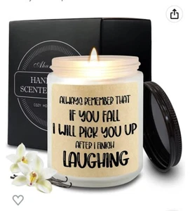 Funny Gifts for Best Friend, Humorous Scented Jar Candle Gifts for Friendship... - Picture 1 of 2