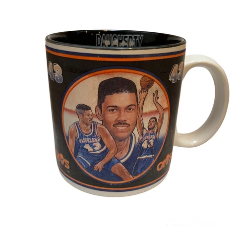 1993 Brad Daugherty Sports Impressions Cleveland Cavs Basketball Coffee Tea Mug Cover