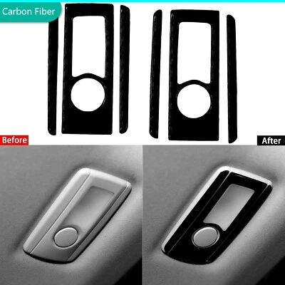 Glossy Piano Black Rear Roof Reading Light Panel Cover For Lexus GS GS350 12-20 — 第 1/4 张图片