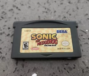 Sonic The Hedgehog Genesis (2006) Gameboy Advance Authentic Tested Working - Picture 1 of 2