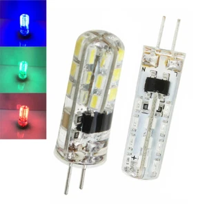 Mini G4 LED Light Bulb 3W 5W Red Green Blue Chandelier Lamp AC/DC 12V Home Decor - Picture 1 of 16