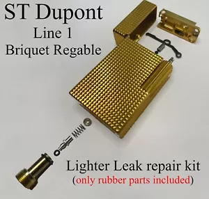 ST Dupont Line 1 BR Lighter O Ring Service Repair Kit Spareparts Fix leak Seal - Bild 1 von 3