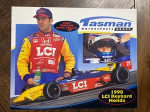 1998 TONY KANAAN #21 Tasman Motorsports  LCI Reynard Honda CART Indy 8x10 Photo - Picture 1 of 2