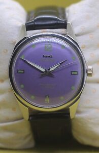 Vintage HMT Chinar 17 Jewels Hand Winding Men's  Wrist watch in Good Condition.