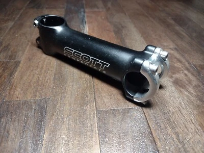 Scott Components Threadless AL Stem, 125mm, 25.4mm, Black - Image 1 of 4
