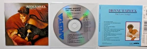 Dionne Warwick The Love Songs CD 1989 260441 Compilation NO CASE - Picture 1 of 9