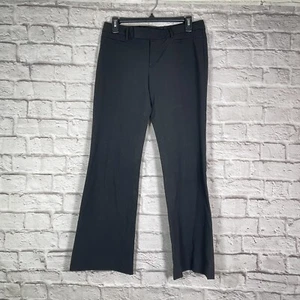 Gap Modern Boot Pants Women's Size 2A Stretch Black Stripes 29 inseam - Picture 1 of 4