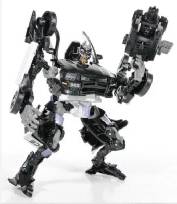 Transformers 3 dotm Dark of the Moon Barricade Deluxe  MechTech Loose  - Immagine 1 di 2