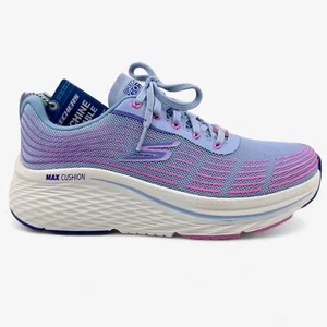 Skechers Max Cushioning Elite 2.0 Light Blue Pink Womens Athletic Sneaker - Picture 1 of 6