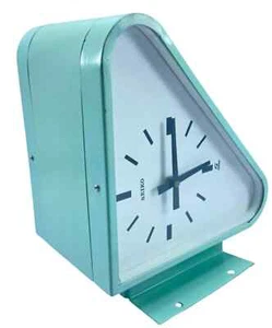 Reloj Esclavo Secundario Seiko MC-018 Triangular Doble Cara Soporte Antiguo Raro - Imagen 1 de 12