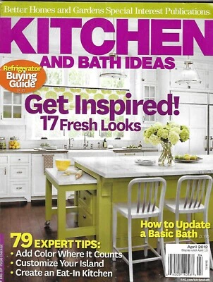 Kitchen And Bath Ideas Magazine Fresh Looks Color Eat-In Kitchen Basic Updates . Foto 1 de 4