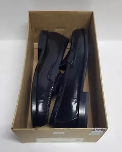 Mocassino COLE HAAN uomo 8,5 D pinch penny nero scarpe eleganti 03503 - Foto 1 di 8