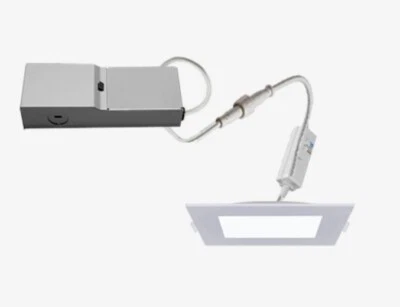 Лот (6) качественных квадратных пластинчатых ламп от Elite Lighting RL476 - Изображение 1 из 4