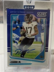 2018 Honors Score Blue Artist Proof Rookie DJ Chark Jr #12/35-SEALED by Panini! - Picture 1 of 2
