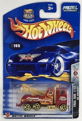 2003 Hot Wheels Final Run Series Rig Wrecker Y5 Wheels #195 #1 Of 12 - Image 1 of 2