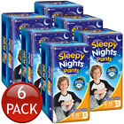6 X Babylove Sleepy Nights Pants 8-15 Years 27-57Kg Overnight Nappies 8 Pack