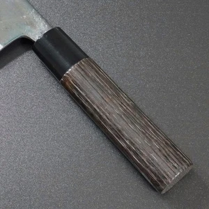 Motokyuichi, Japan, Santoku Knife, 170mm, Blue Paper Steel, Black Forged - Picture 1 of 16