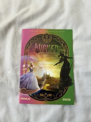 Wicked “For Good” IMAX UK Exclusive Photo Book Ltd Edition Collector Item Odeon - Image 1 of 4