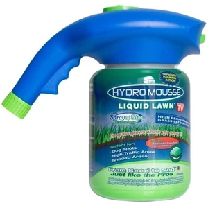 Hydro Mousse Liquid Lawn System – Grass Seed Spray for Fast & Easy Lawn... - Picture 1 of 4