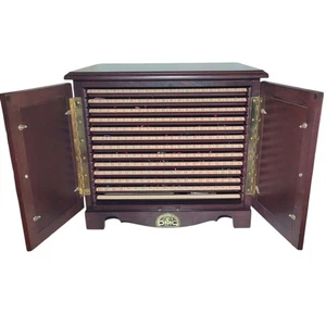 388 DMC Embroidery Floss in DMC Limited Ed. Embroidery Cabinet #485/2,000 1999 - Picture 1 of 21