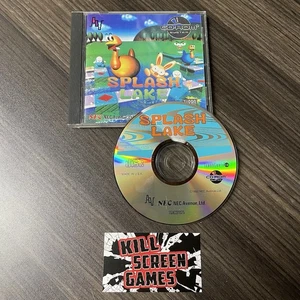 Splash Lake TurboGrafx-CD TurboGrafx Disc + Case + Manual - Bild 1 von 3
