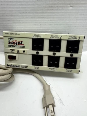 Tripp Lite ISOTEL ULTRA 6 Diagnostie Surge Suppressor with Fax/Modem Protection - Image 1 of 4