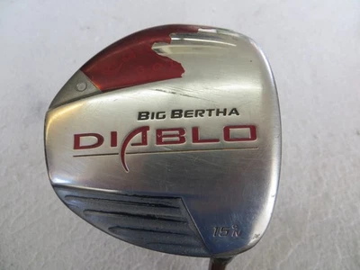 BONITO CALLAWAY BIG BERTHA DIABLO NEUTRO 15* 3 MADERA RÍGIDO GRAFITO 43" HOMBRE DIESTRO Foto 1 de 4