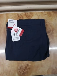 NWT Reebok Anchor Tapered Five Pocket Pants Mens 38x32 Navy Blue Moisture... - Picture 1 of 6