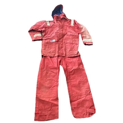 Vintage Henry Lloyd Heavy Duty Sailing/Boating Suit Set Large Made In England - Image 1 of 4