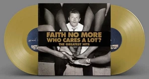 FAITH NO MORE WHO CARES A LOT GREATEST HITS 2x LP *RARE* EU PRESS GOLD VINYL New - Picture 1 of 3