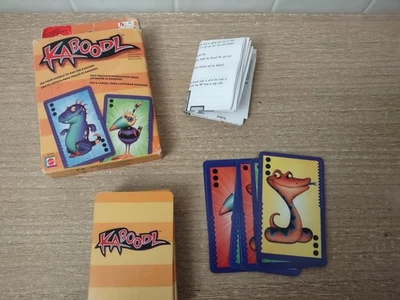 Kaboodl Card Game Mattel Makers Of UNO 2004 COMPLETE 100% - Image 1 of 3