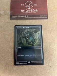 Emerald Medallion (Foil Etched) Commander Masters Foil NM-M Unplayed Pack Fresh! - Bild 1 von 2