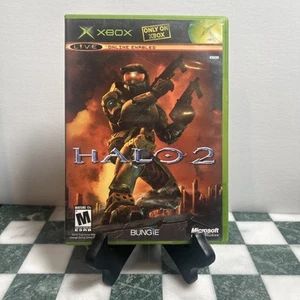 Halo 2 Black Label (Microsoft Xbox, 2004) CIB - Tested - Excellent Disc! - Picture 1 of 5