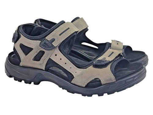 Ecco Yucatan Sandali Uomo Grigio Cinturino Pelle Sport Outdoor Escursionismo Taglia 9 9 5