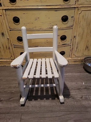 Solid Oak Childs/Toddler's Rocking Chair - Image 1 of 4