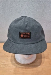 Volcom Workwear Gray Snapback Cap Hat New  - Picture 1 of 16