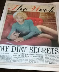 MADONNA on Cover & Within THE WEEK (Review Magazine). Oct 1993. Free UK Post - Picture 1 of 2