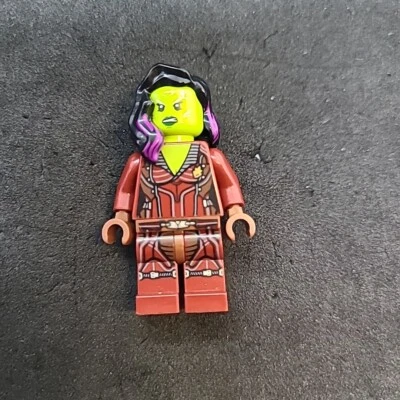 Original Lego Gamora Traje Rojo Oscuro Minifigura Superhéroes de 76021 -sh124 Foto 1 de 2