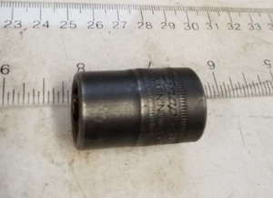 SNAP-ON IMML140 1/2" Drive 6 Point Shallow 14mm Impact Socket - Picture 1 of 3