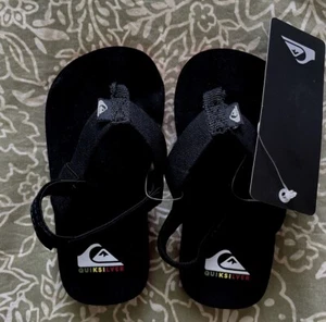NWT Quicksilver Kids Boys Sandal summer Beach pool Flip Flop Toddler size 6 - Picture 1 of 1