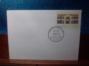 First Day Cover📮(PSE) Melbourne Building 1986 📮Parramatta NSW - Picture 1 of 2