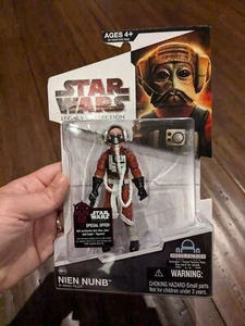 Star Wars Legacy Collection Nien Nunb figure #BD19 Hasbro Droid Factory 2009 NEW - Picture 1 of 9