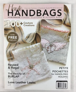 NEW Haute Handbags Magazine Autumn 2009 Handmade Purses Clutches Altered Bags  - Imagen 1 de 12