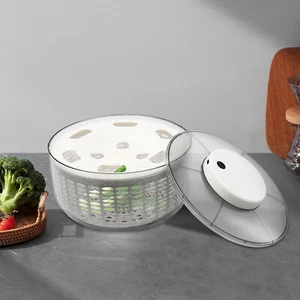 Lavadora de verduras giratoria eléctrica para ensaladas de 6,34 cuartos de galón deshidratadora de verduras - Imagen 1 de 24