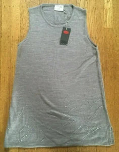 Women's Sleeveless Gray T Shirt Dress, size Small - Picture 1 of 3