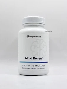 Bright Naturals Mind Renew (60 Capsules) Supports Memory & Focus New - Picture 1 of 5